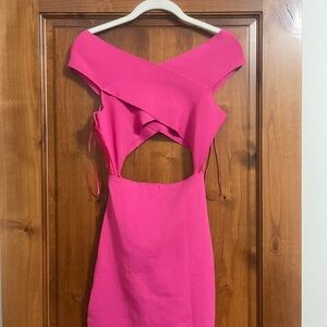 Elegant Pink Women's Dress